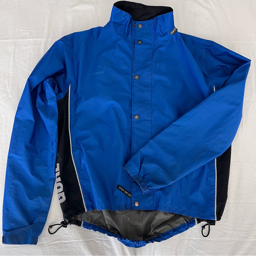 Gore Bike Wear Women L Cycling Jacket Blu Windstopper Full Zip Soft Shell Active